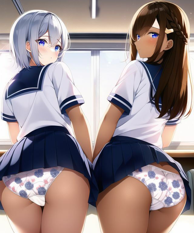 女子二人の下着2 サンプル2ページ目