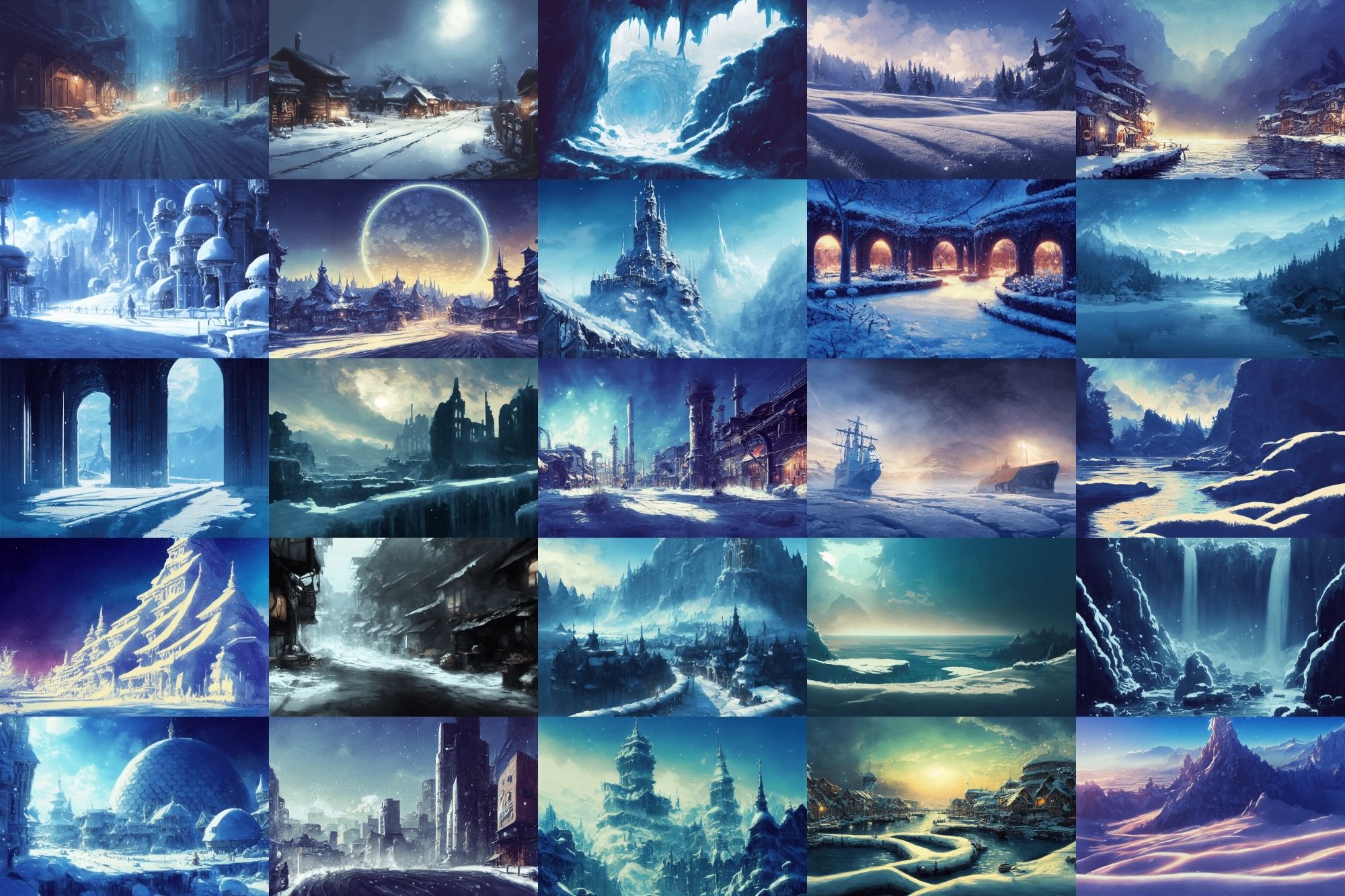 【雪の世界、雪国系背景】著作権フリーの高解像度画像（100枚） サンプル4ページ目