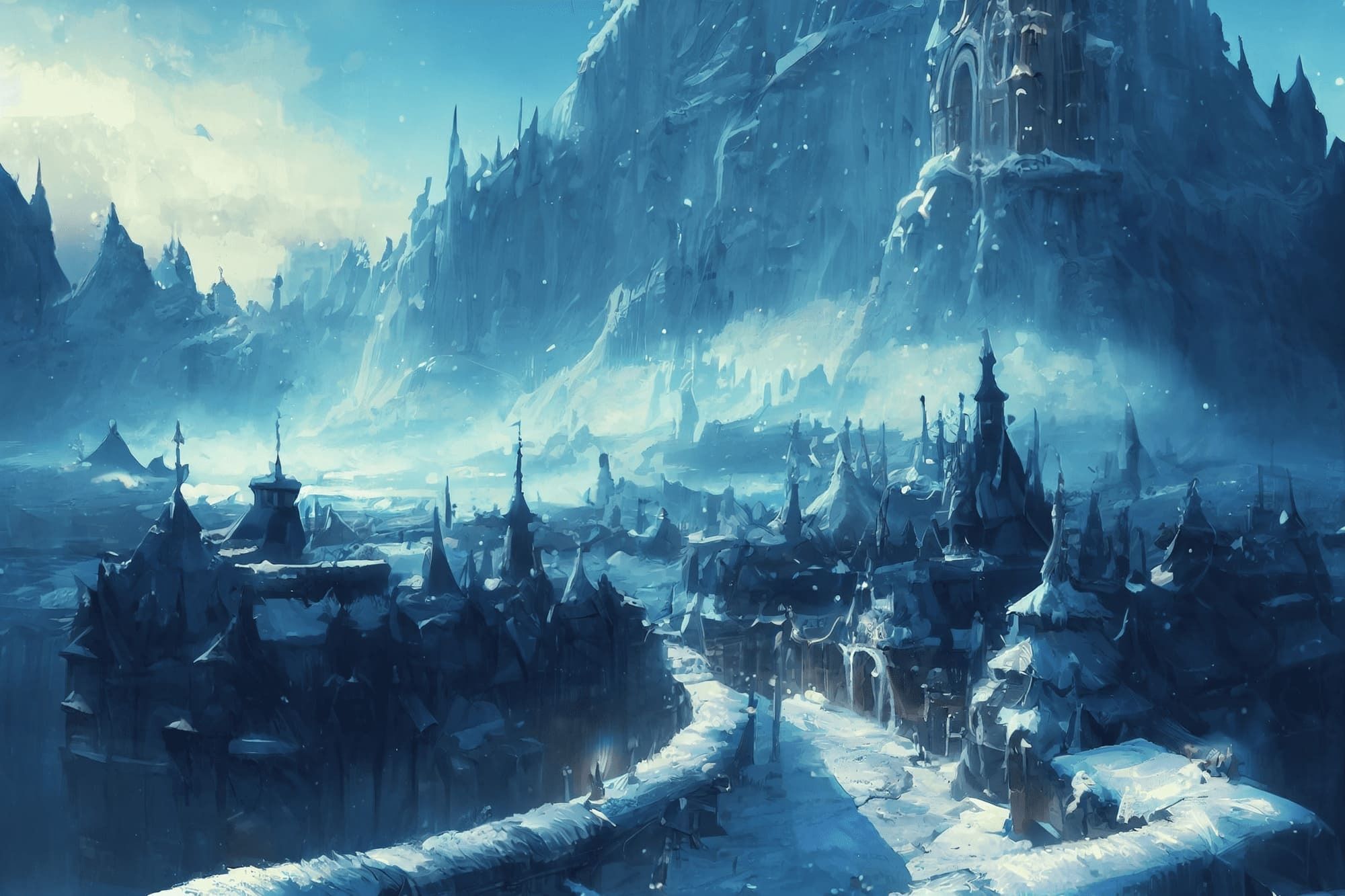 【雪の世界、雪国系背景】著作権フリーの高解像度画像（100枚） サンプル8ページ目