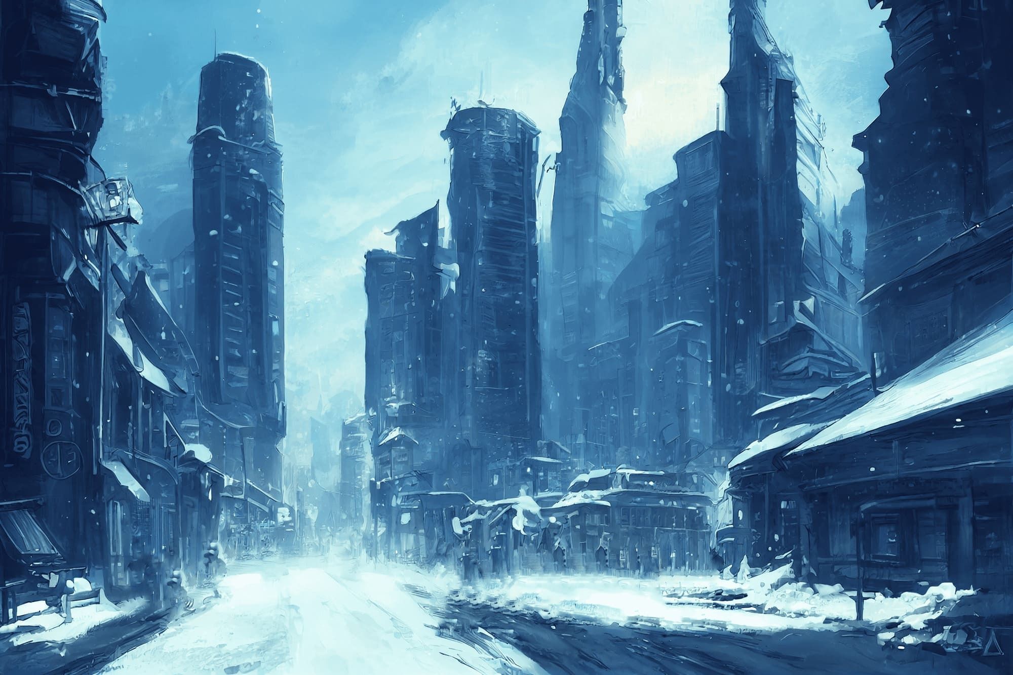 【雪の世界、雪国系背景】著作権フリーの高解像度画像（100枚） サンプル10ページ目