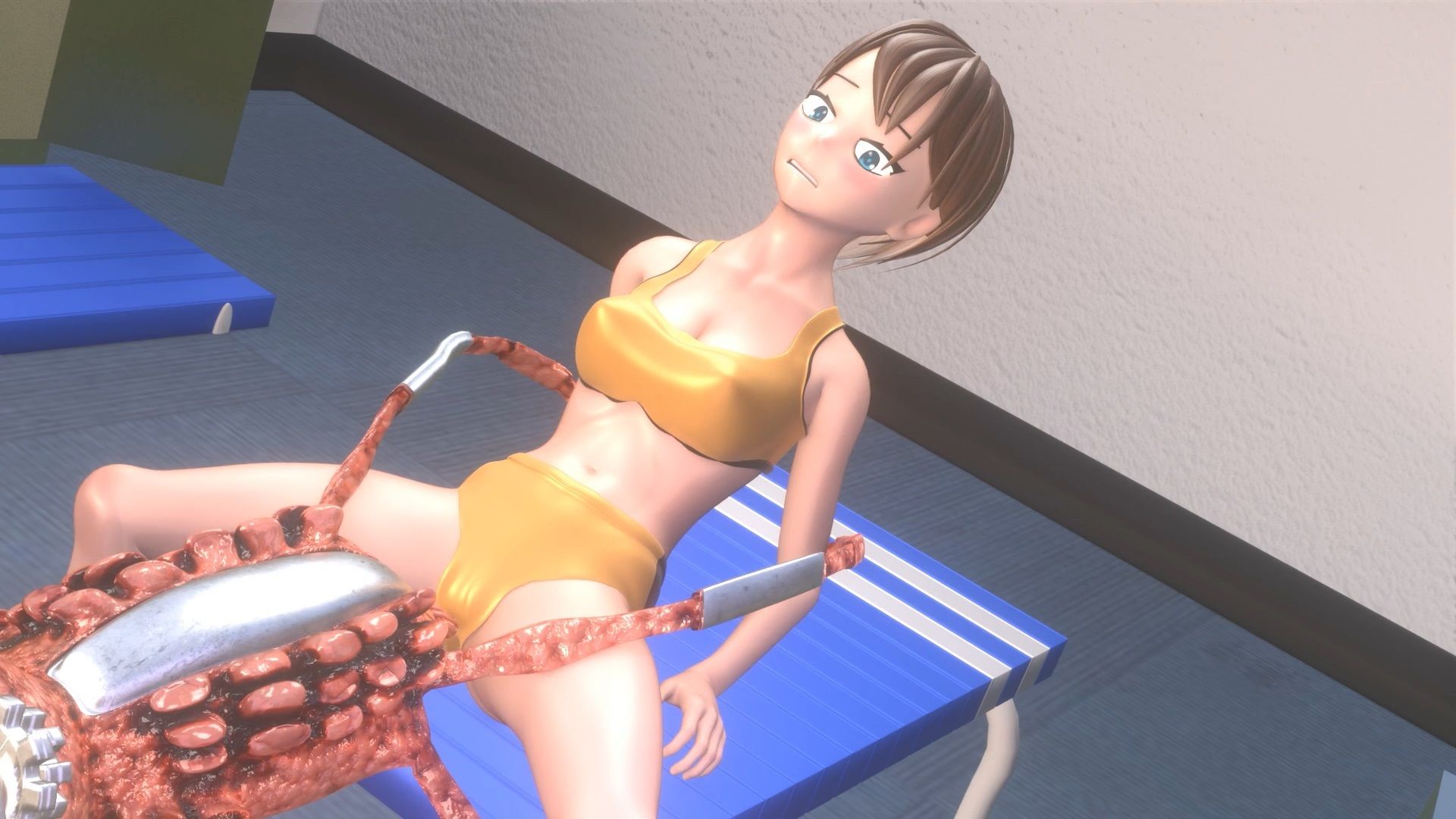 歯車蜘蛛と陸上女子 サンプル2ページ目