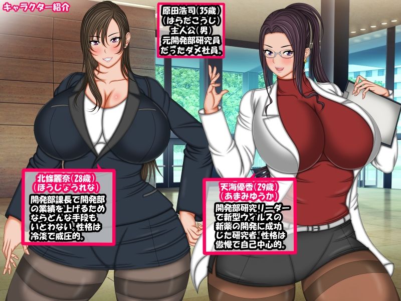 いつも偉そうな女上司を催●パワーでメス堕ちにする方法 サンプル1ページ目