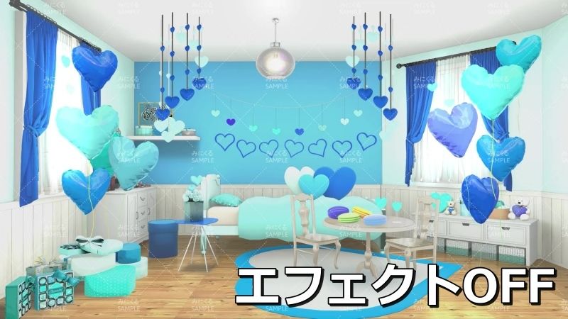 みにくる動く背景CG素材集『ホワイトデー編』part01 サンプル2ページ目