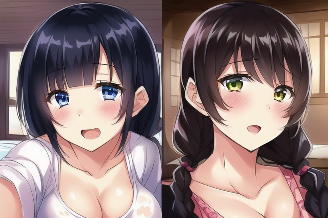 孤島女学園の夏休み サンプル2ページ目