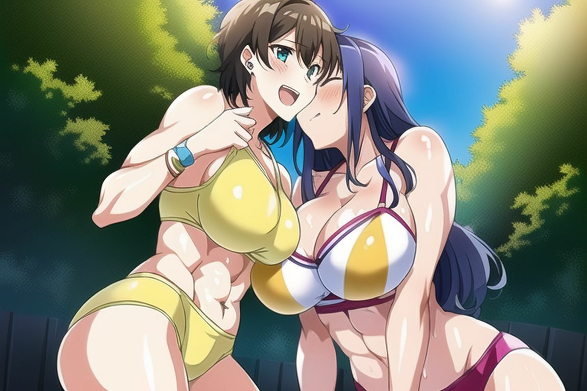 孤島女学園の夏休み サンプル7ページ目