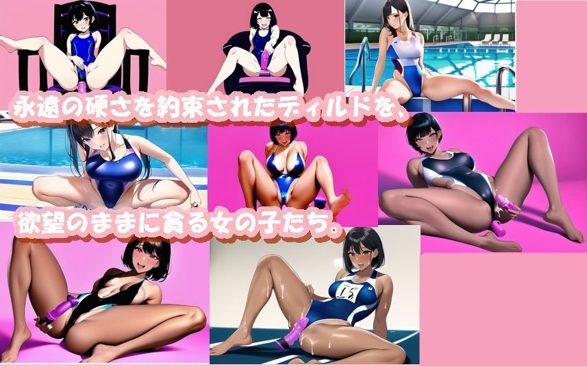 みせオナ！水着とディルドで見せつけオナニー サンプル3ページ目