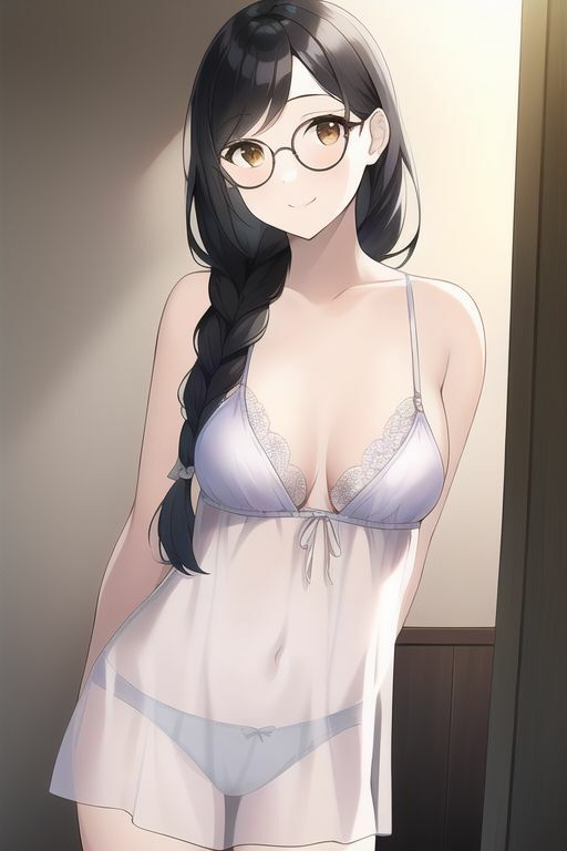 三つ編み女子の下着 サンプル5ページ目