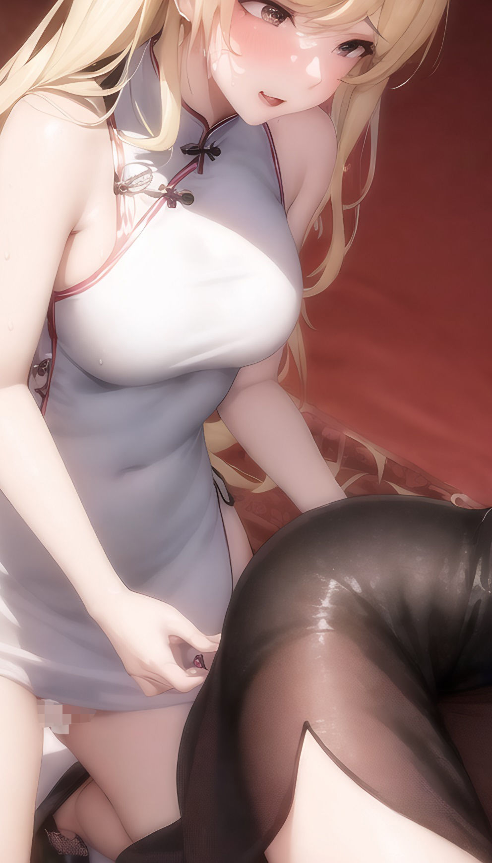 旗袍狂歡女同性戀（チャイナドレスレズ乱交）CG70枚！ サンプル5ページ目