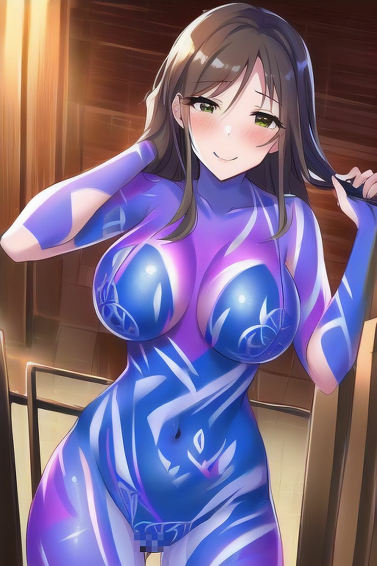 女だけボディペイントしていい日 サンプル2ページ目