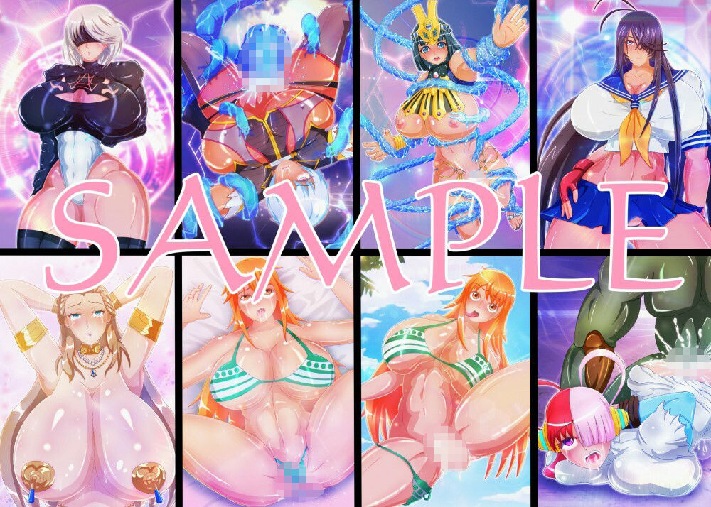 LAN_イラスト集7 サンプル4ページ目