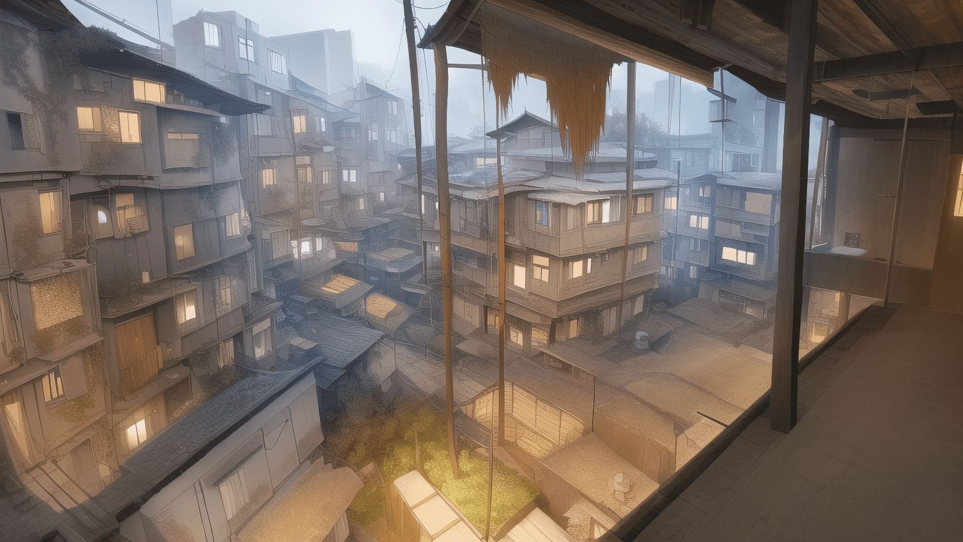 【アニメ調の幻想系背景】著作権フリーの高解像度画像（100枚） サンプル8ページ目