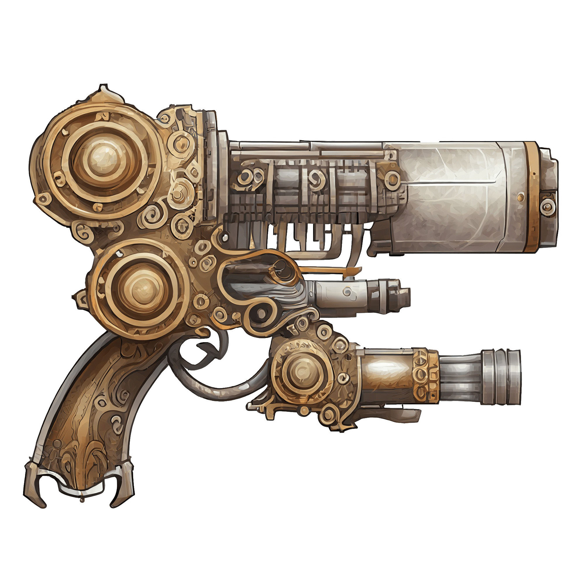 【銃のアイコンセット】著作権フリーの高解像度画像（100枚） サンプル10ページ目