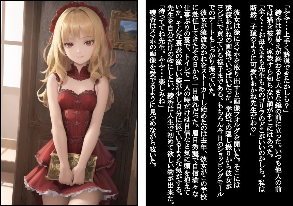 動物にされた女教師 サンプル4ページ目