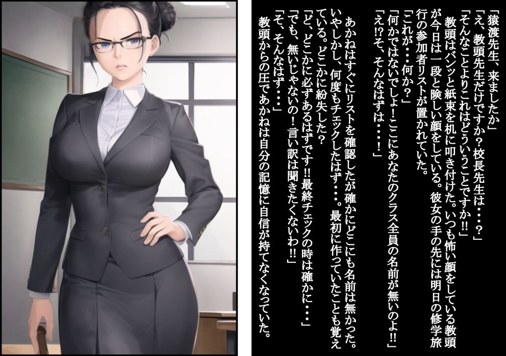 動物にされた女教師 サンプル5ページ目