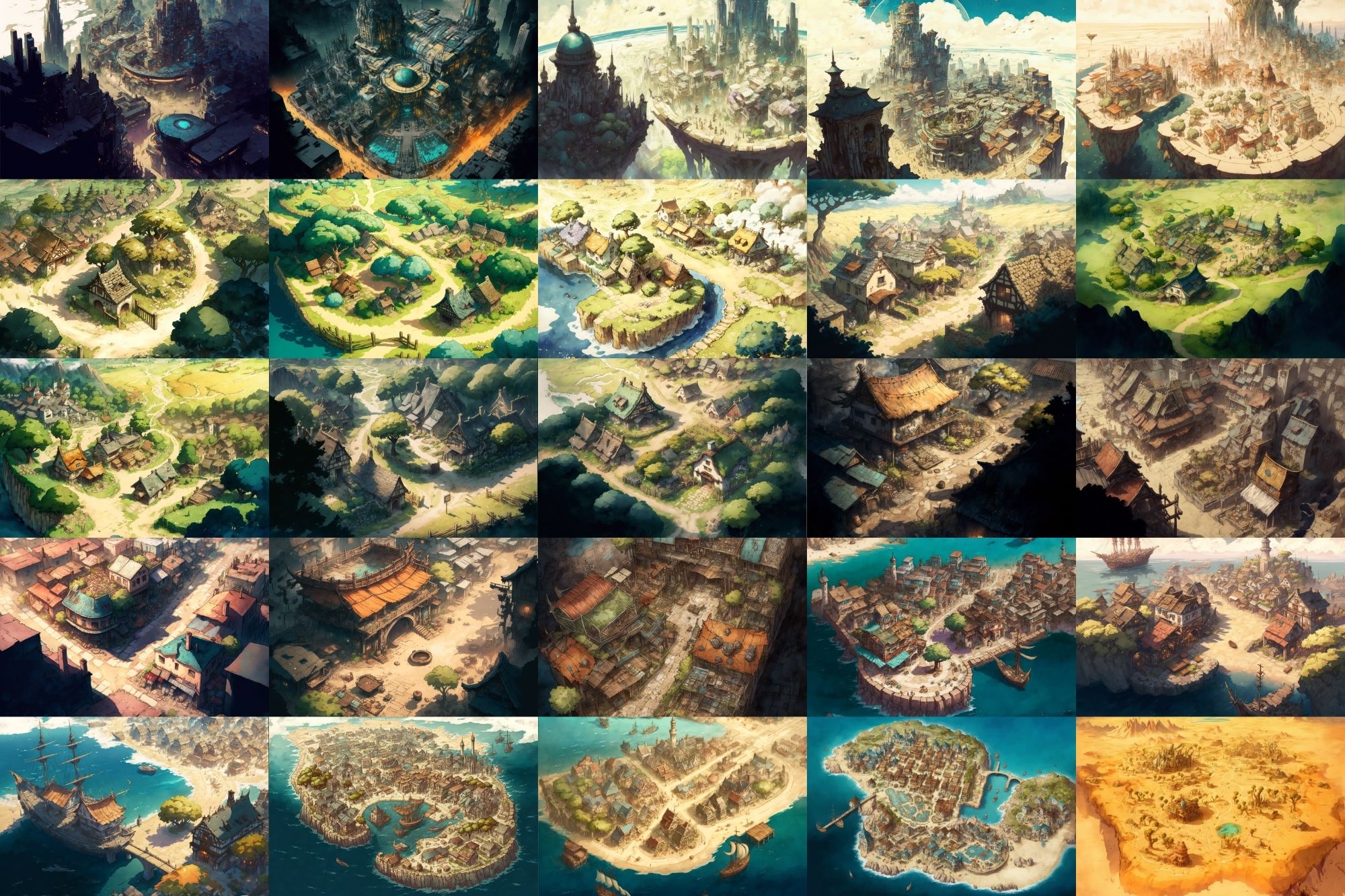 【上空から見た都市等のマップ】著作権フリーの高解像度画像（100枚） サンプル3ページ目