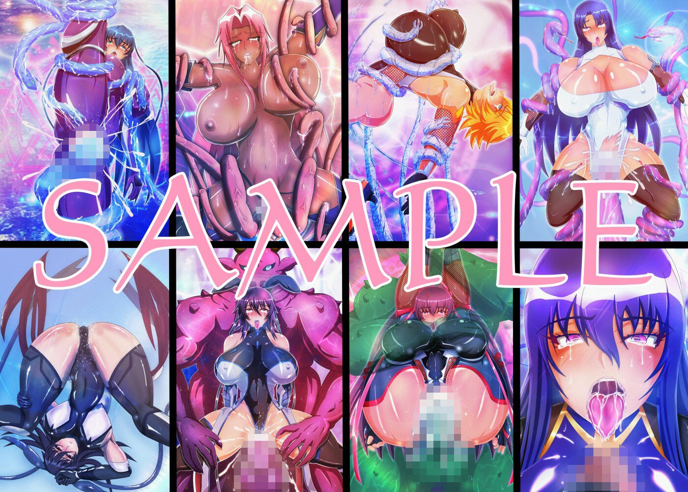 LAN_イラスト集8 サンプル4ページ目