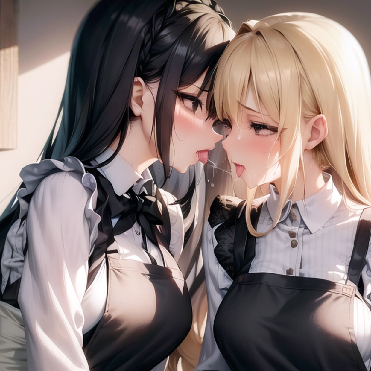 あなたのレズハーレム（メイド編） サンプル2ページ目