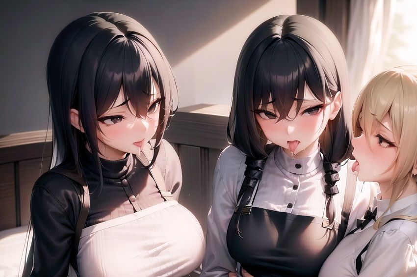 あなたのレズハーレム（メイド編） サンプル5ページ目