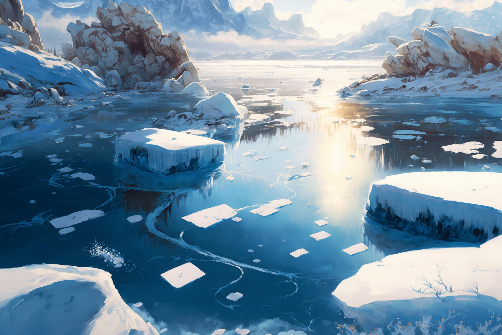 【美麗で幻想的な自然系背景】著作権フリーの高解像度画像（100枚） サンプル6ページ目