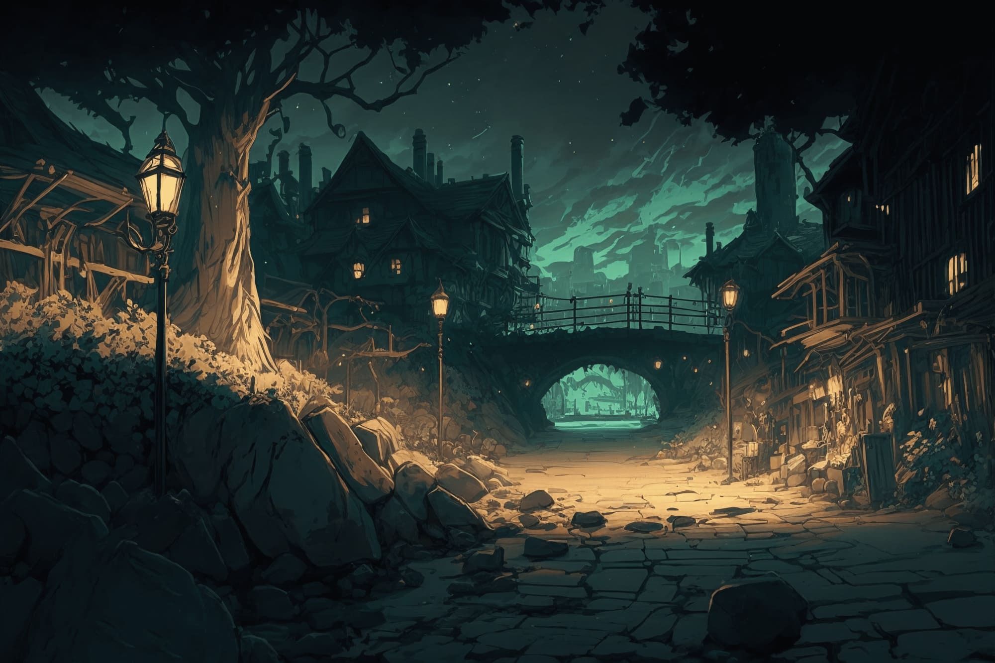 【美麗で幻想的な街や施設の背景】著作権フリーの高解像度画像（100枚） サンプル8ページ目