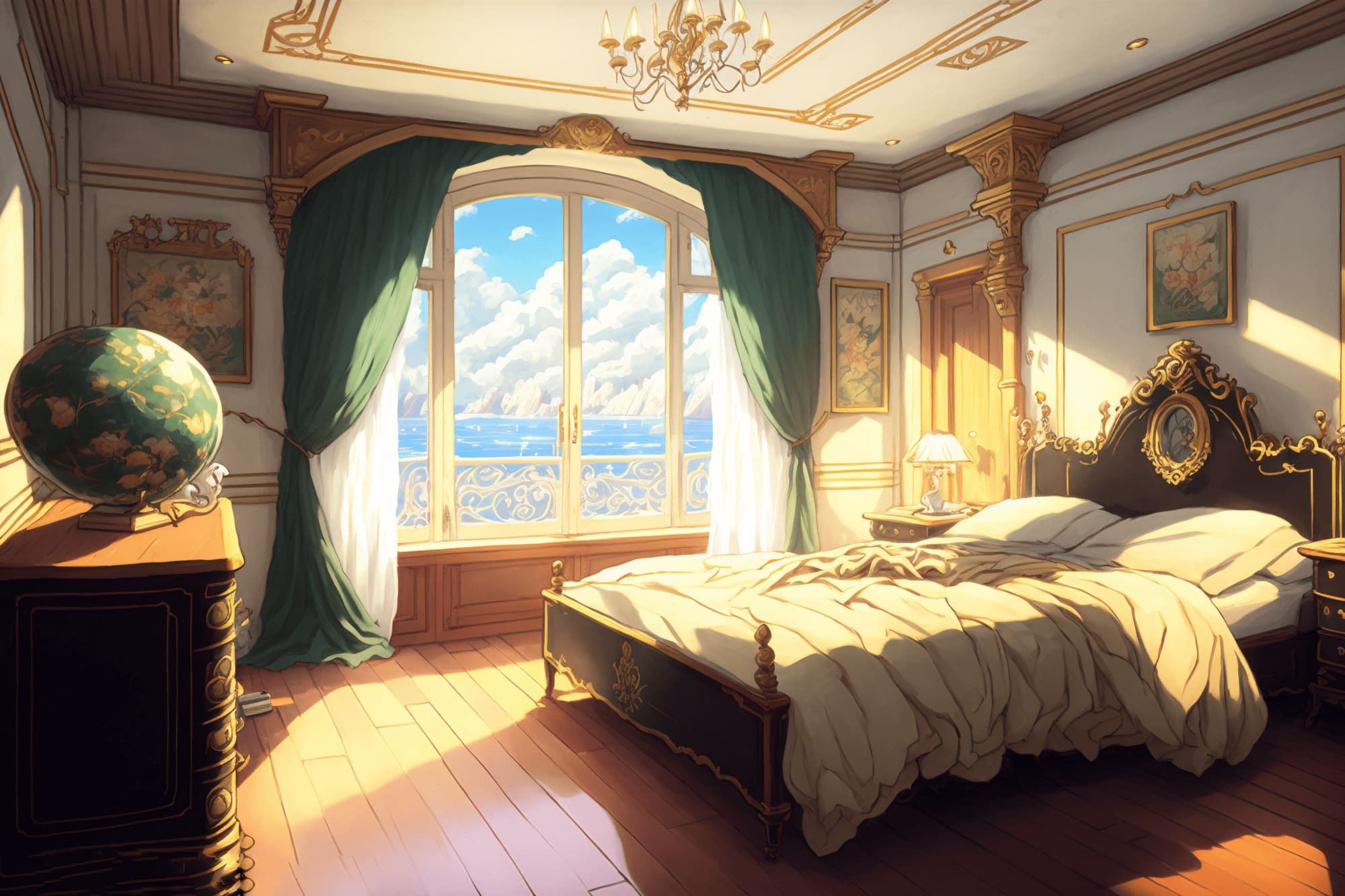 【美麗で幻想的な乗り物系の背景】著作権フリーの高解像度画像（100枚） サンプル9ページ目