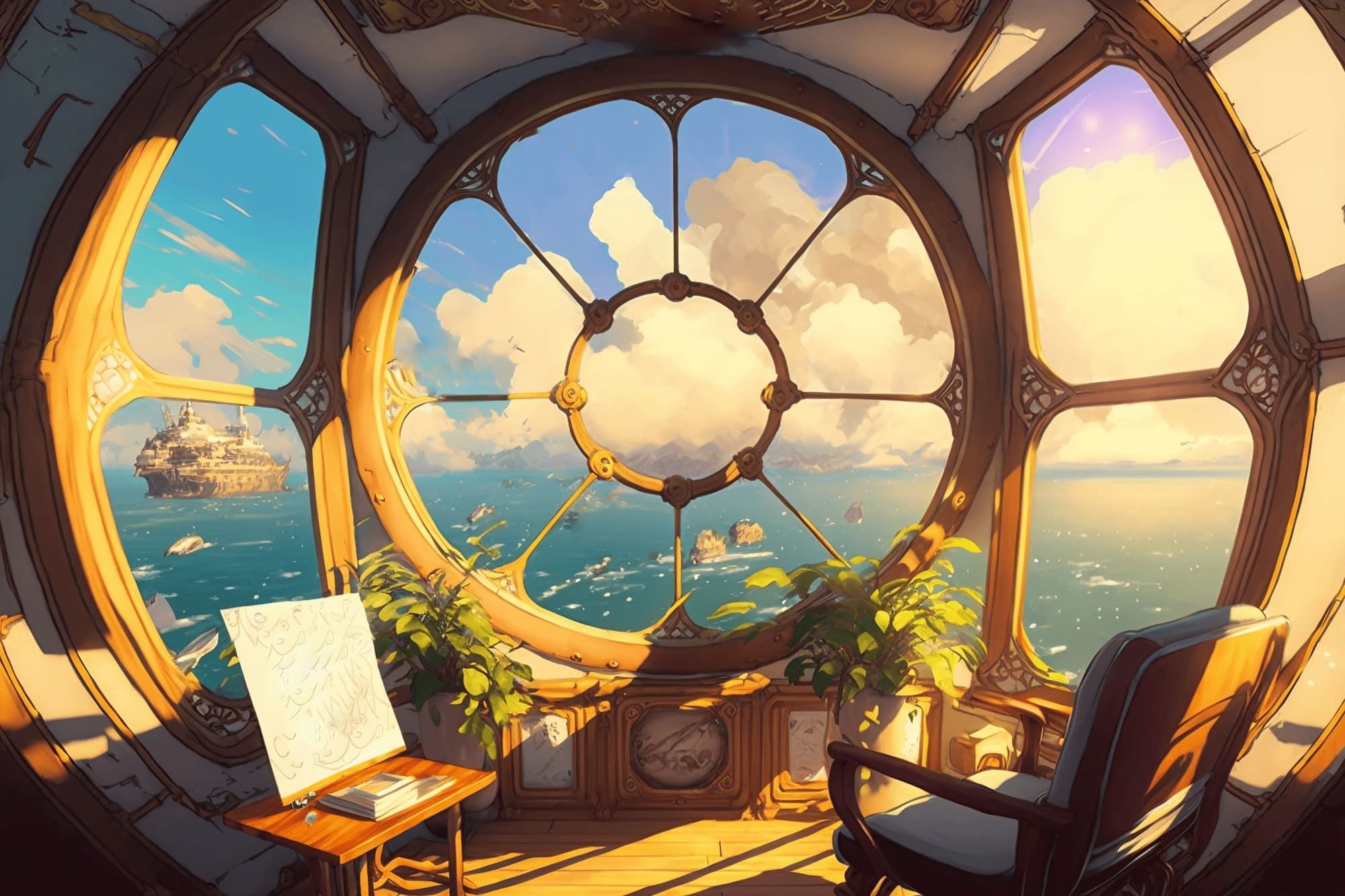 【美麗で幻想的な乗り物系の背景】著作権フリーの高解像度画像（100枚） サンプル10ページ目
