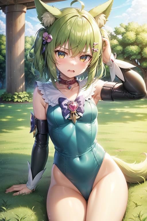 変身ヒロイン敗北CG メス犬調教編 サンプル1ページ目