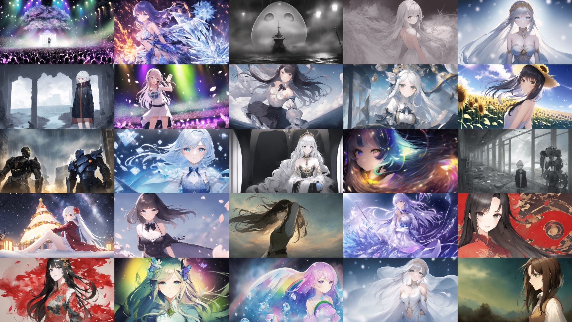 【コンセプトアート素材2】著作権フリーの高解像度画像（100枚） サンプル2ページ目