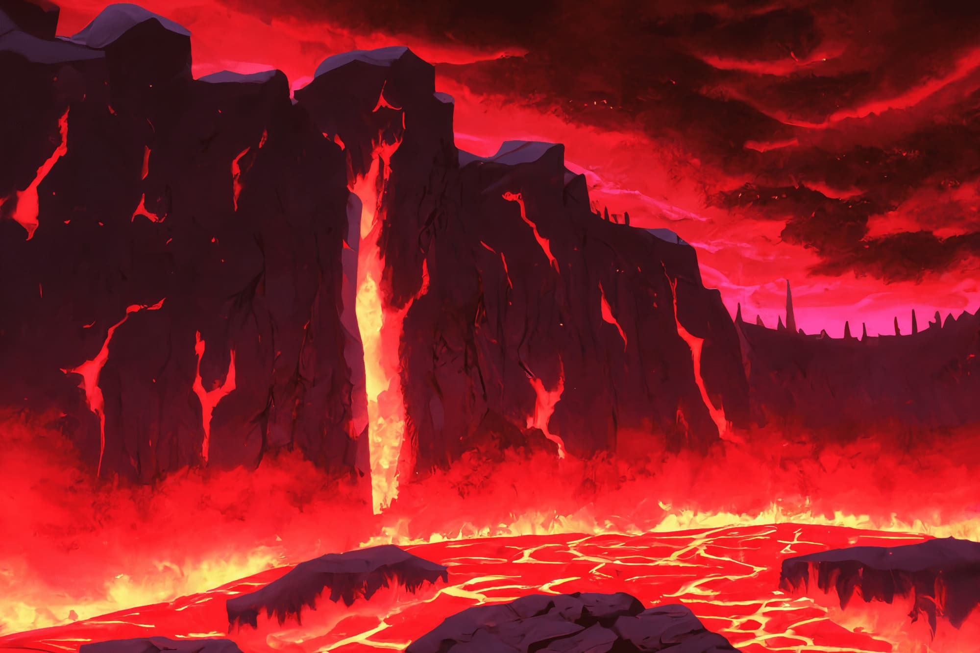 【アニメ映画風の自然系背景】著作権フリーの高解像度画像（100枚） サンプル6ページ目