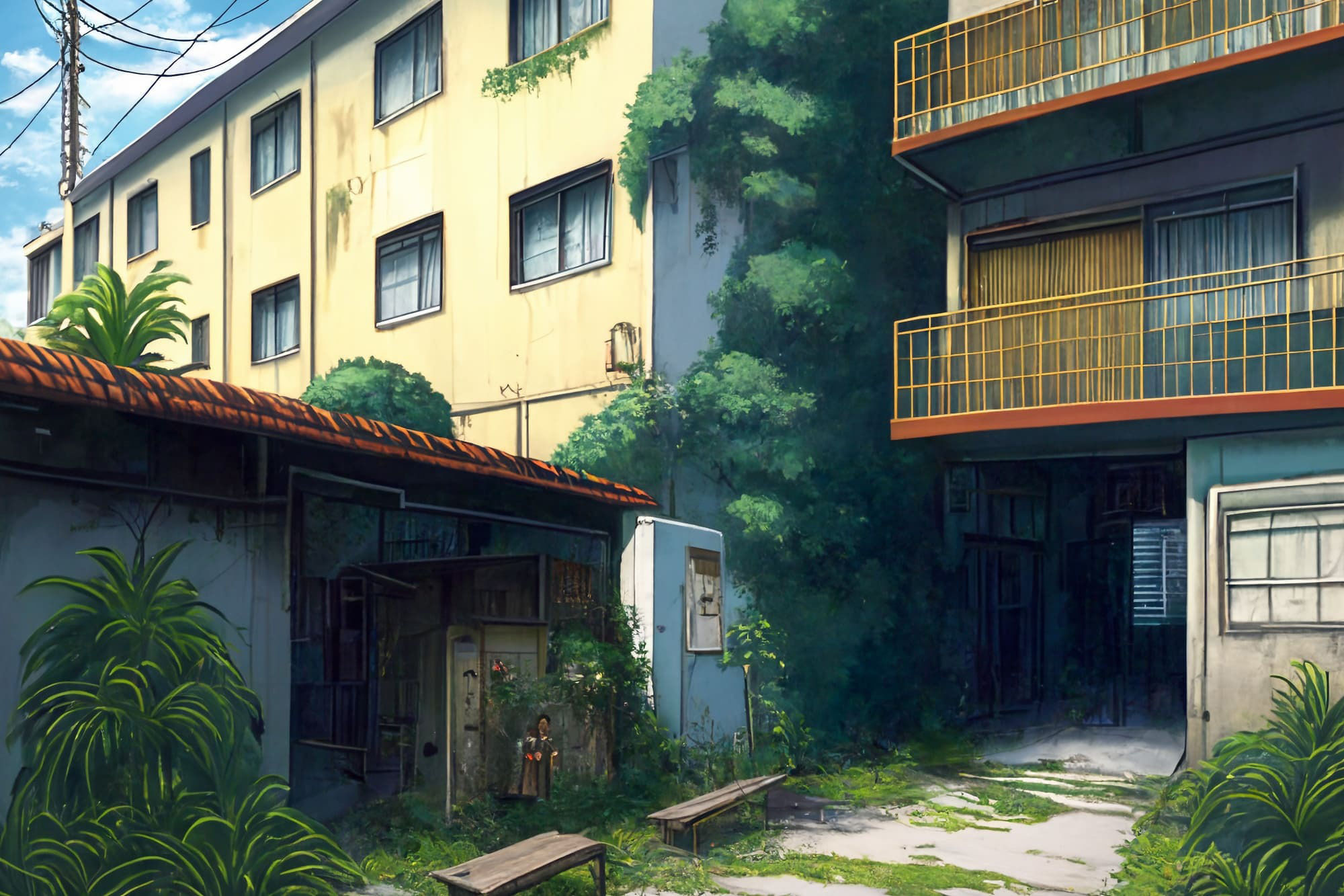 【アニメ映画風の家や室内の背景】著作権フリーの高解像度画像（100枚） サンプル6ページ目
