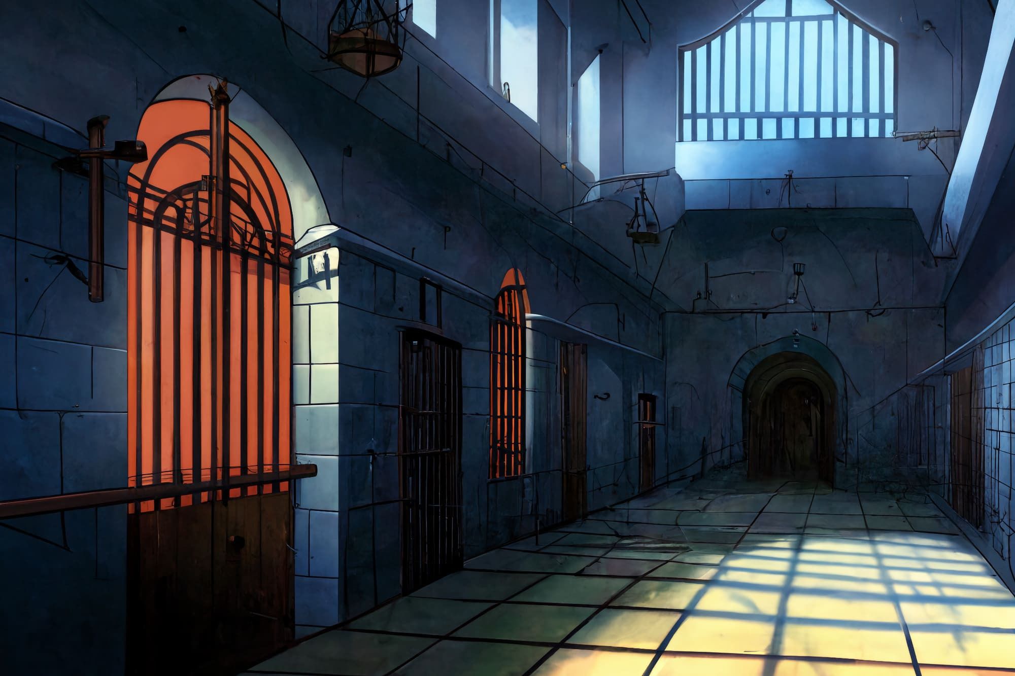 【アニメ映画風の城や室内の背景】著作権フリーの高解像度画像（100枚） サンプル10ページ目