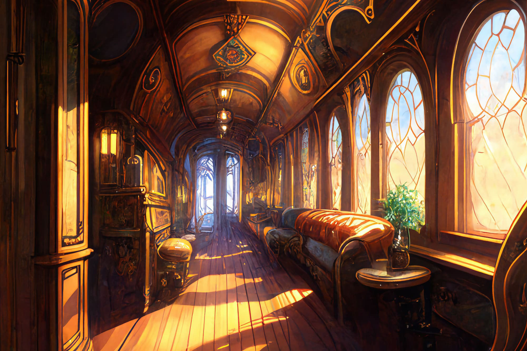【美麗幻想的スチームパンク背景】著作権フリーの高解像度画像（100枚） サンプル9ページ目
