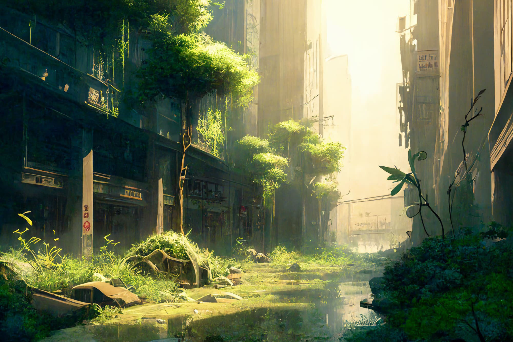 【美麗で幻想的な廃墟系の背景】著作権フリーの高解像度画像（100枚） サンプル5ページ目