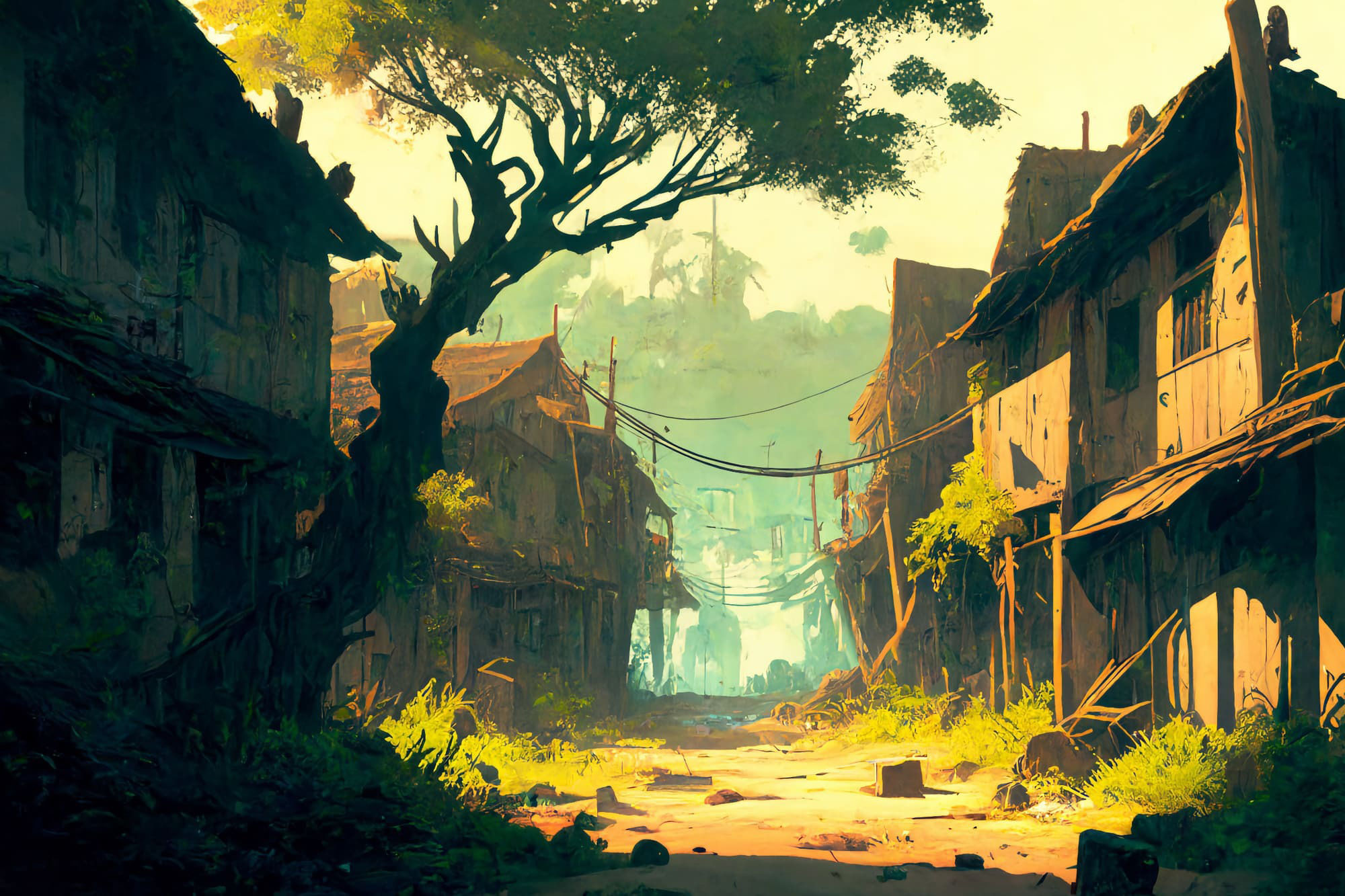 【美麗で幻想的な廃墟系の背景】著作権フリーの高解像度画像（100枚） サンプル7ページ目