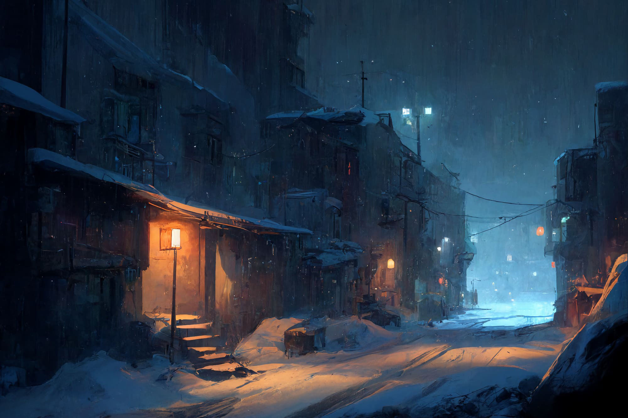 【美麗で幻想的な雪国系の背景】著作権フリーの高解像度画像（100枚） サンプル9ページ目
