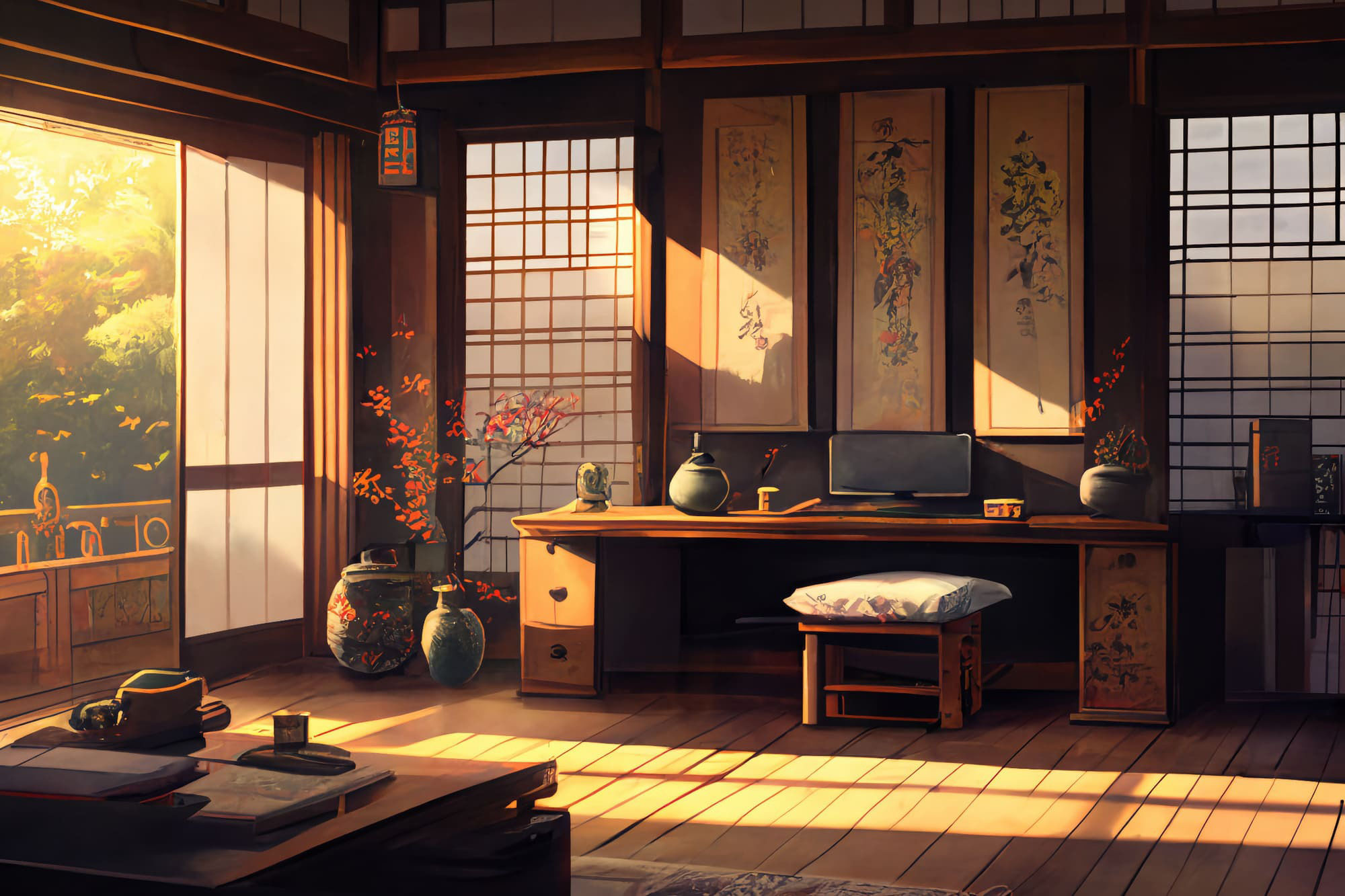 【美麗で幻想的な和風系の背景】著作権フリーの高解像度画像（100枚） サンプル8ページ目