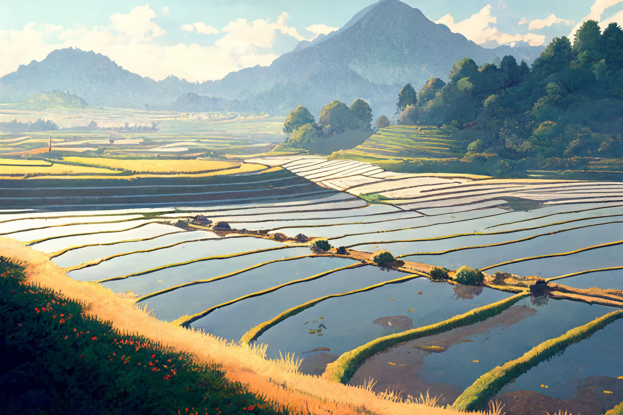 【美麗で幻想的な和風系の背景】著作権フリーの高解像度画像（100枚） サンプル9ページ目