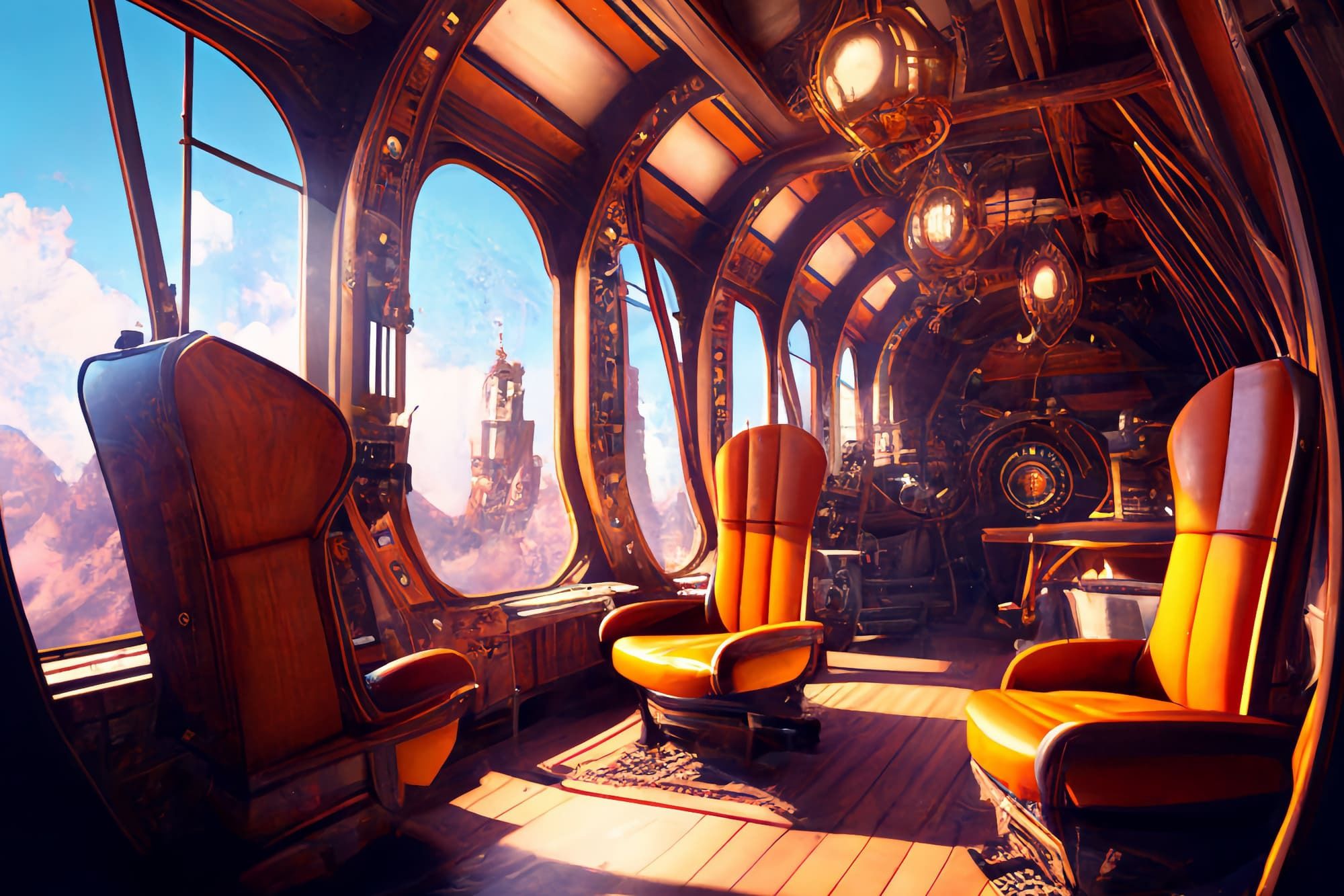 【超リアルなスチームパンク背景】著作権フリーの高解像度画像（100枚） サンプル7ページ目