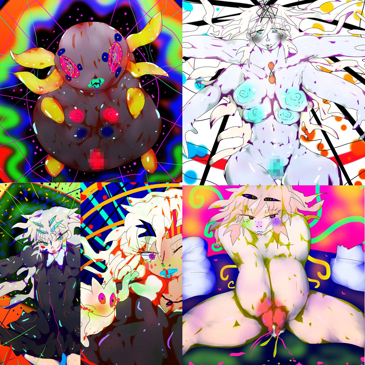 【総集編】ジナンドロモーフ・シスターズ マキシマムスペシャルパック1【2022・イラスト編】 サンプル10ページ目