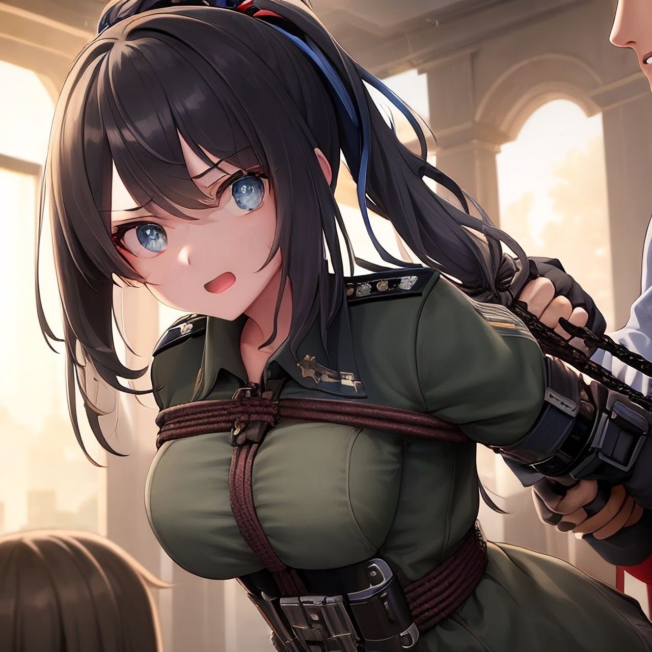 戦場で捕まった少女たち サンプル5ページ目