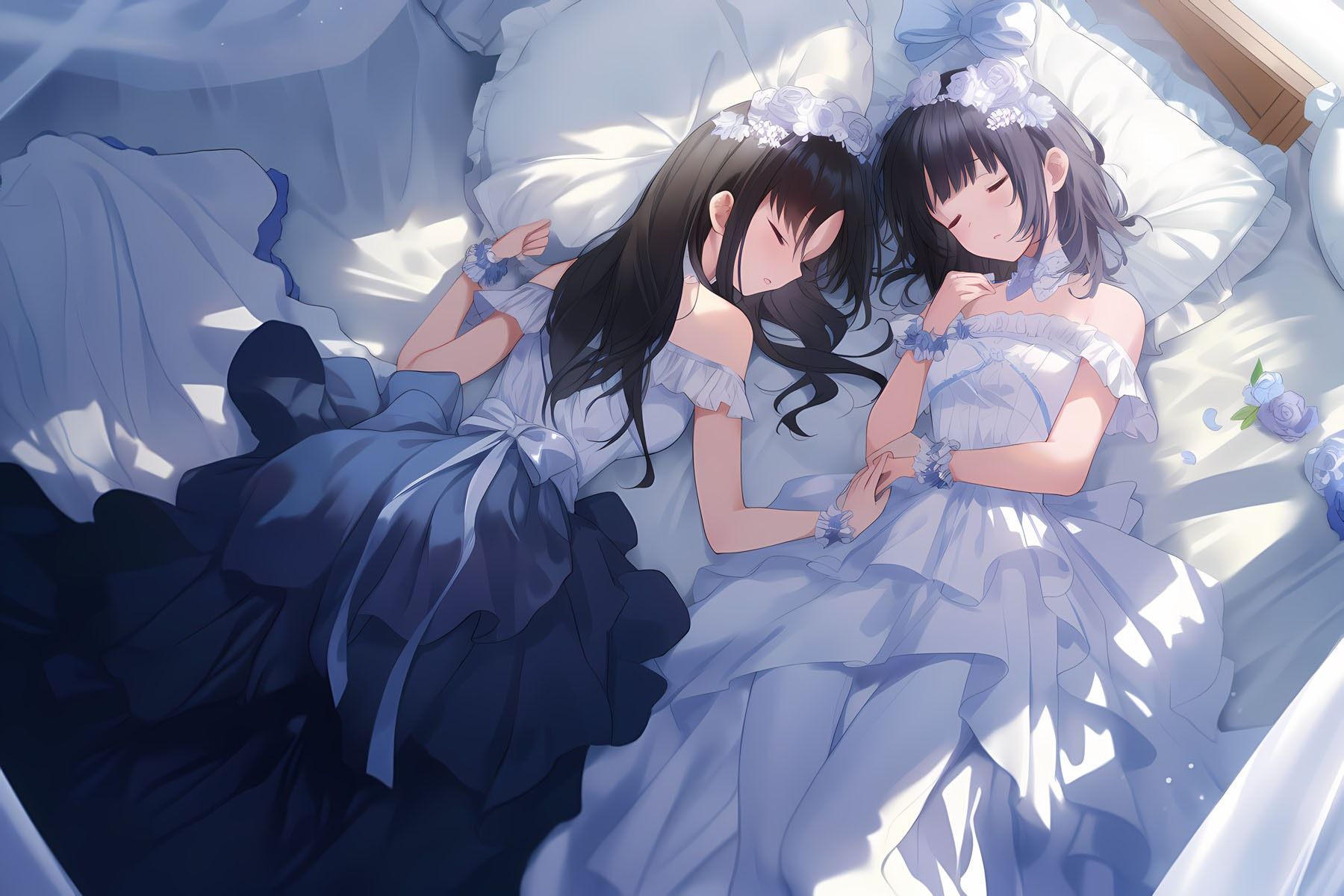 ドレス美少女セット5（百合1） サンプル3ページ目