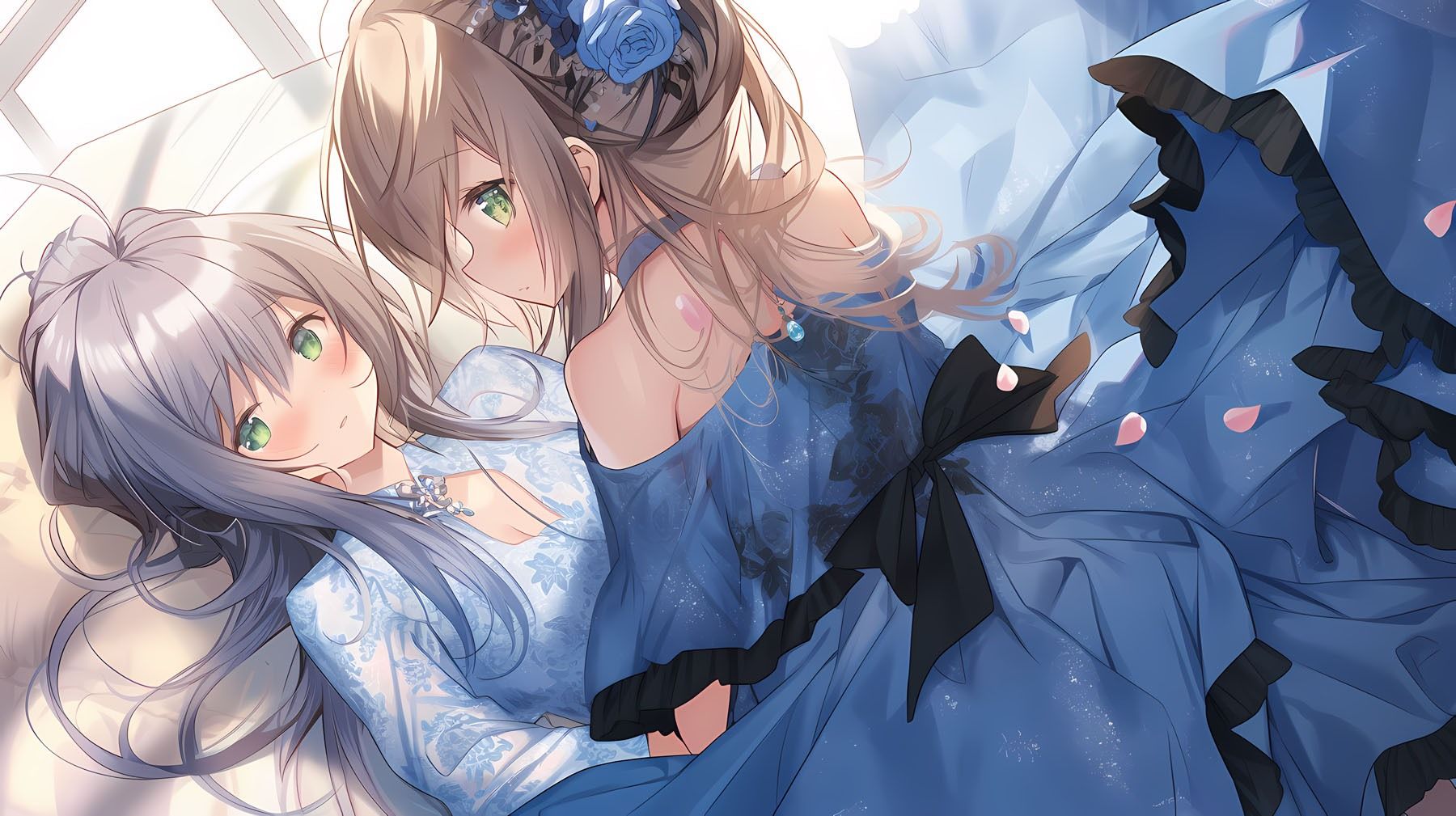 ドレス美少女セット5（百合1） サンプル7ページ目