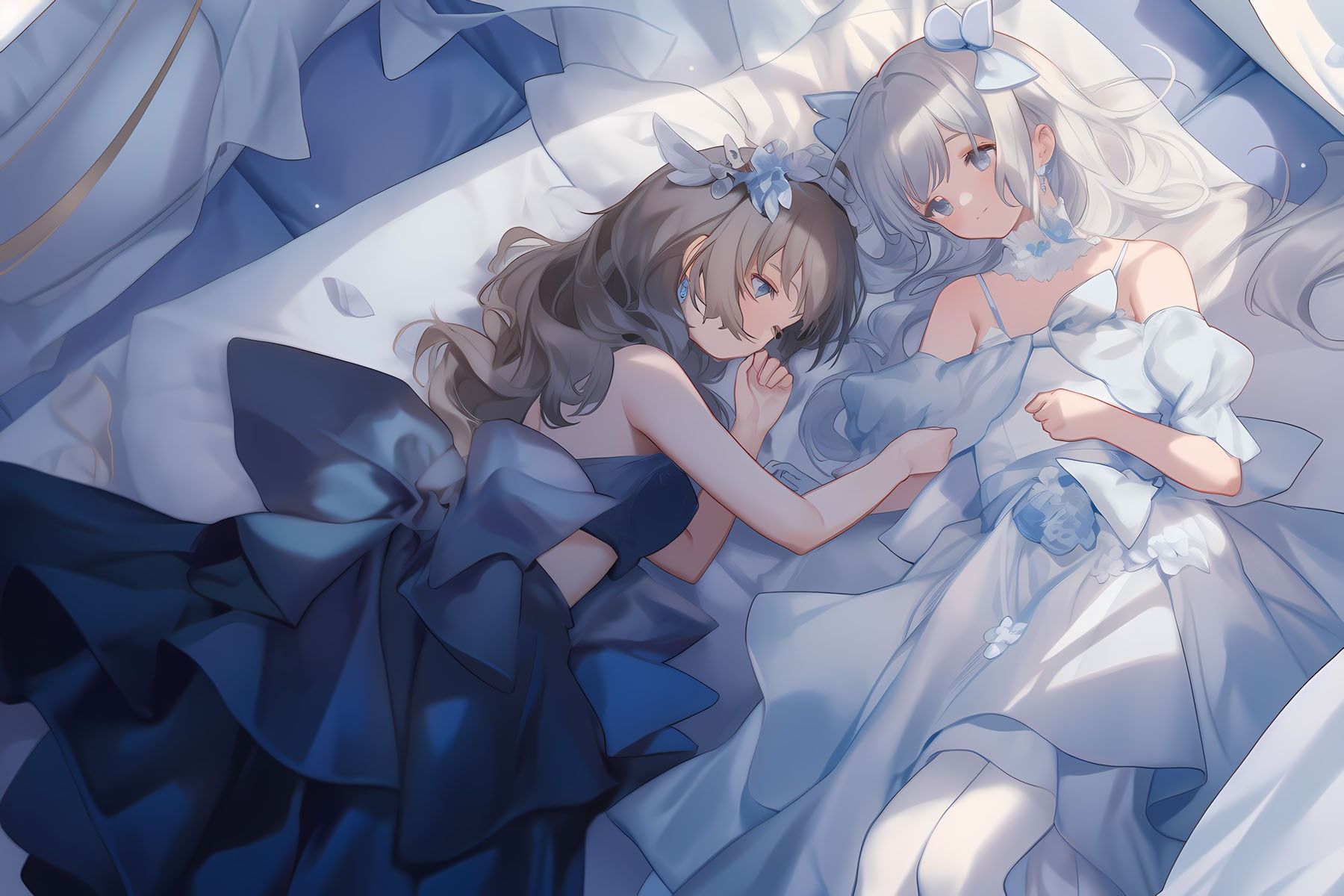 ドレス美少女セット5（百合1） サンプル9ページ目