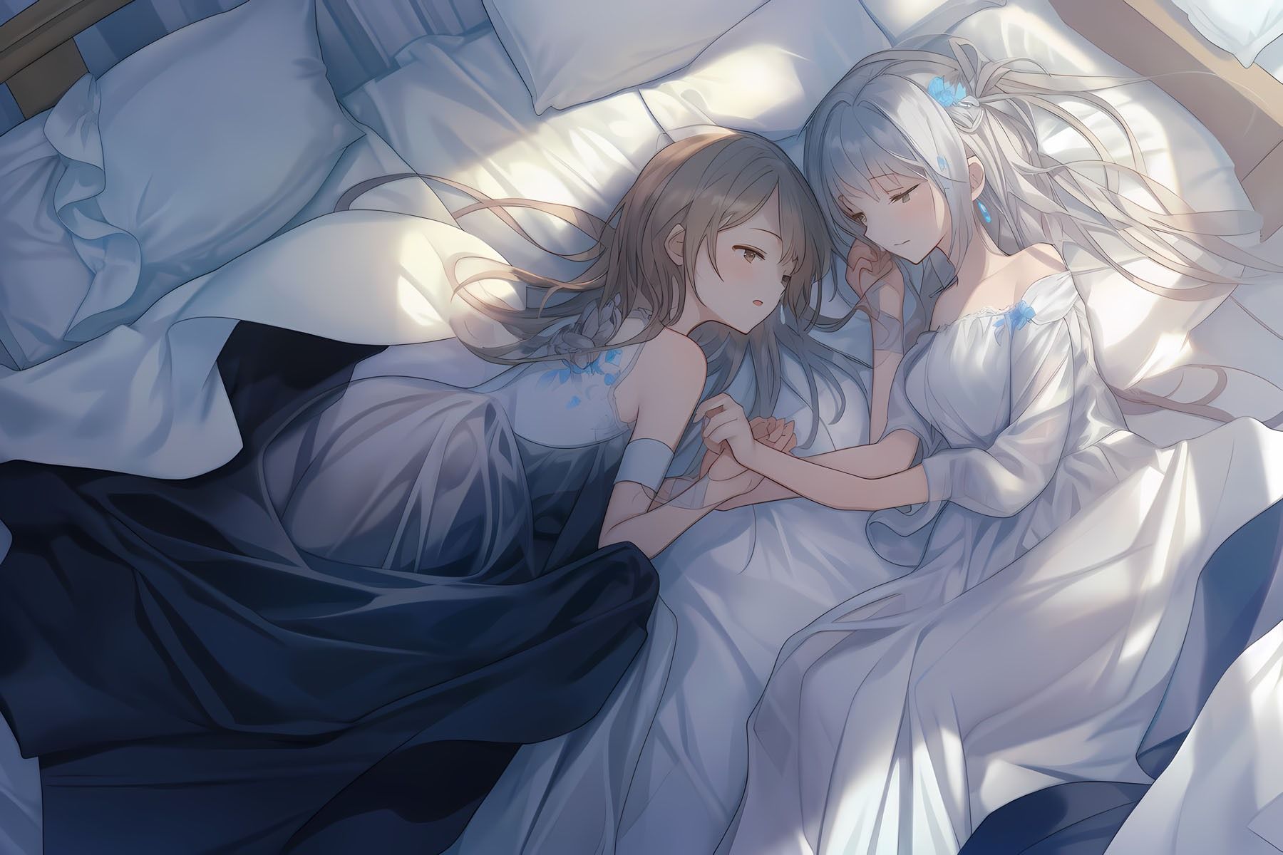 ドレス美少女セット5（百合1） サンプル10ページ目