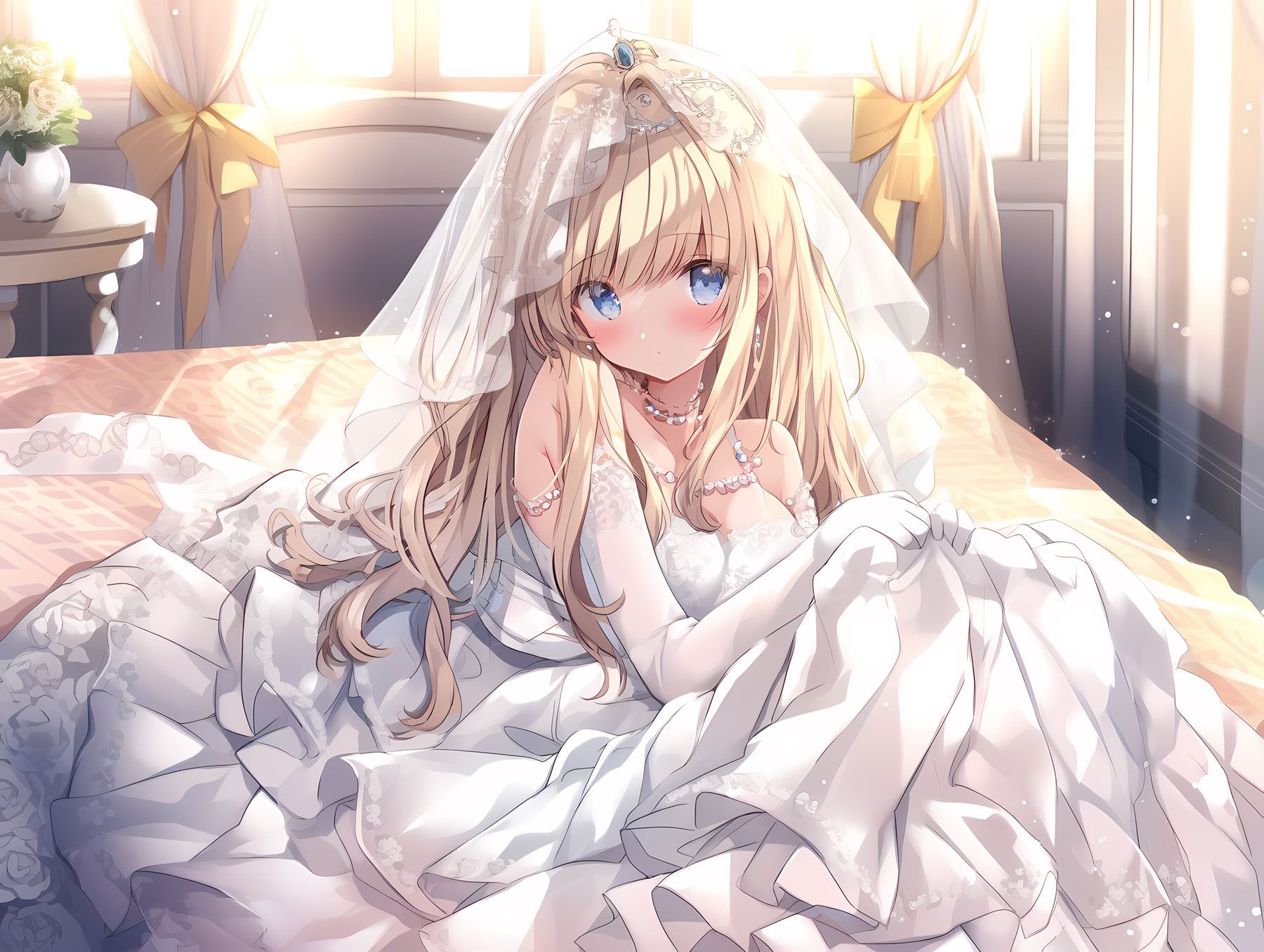 ドレス美少女セット6（ピンクドレス） サンプル1ページ目