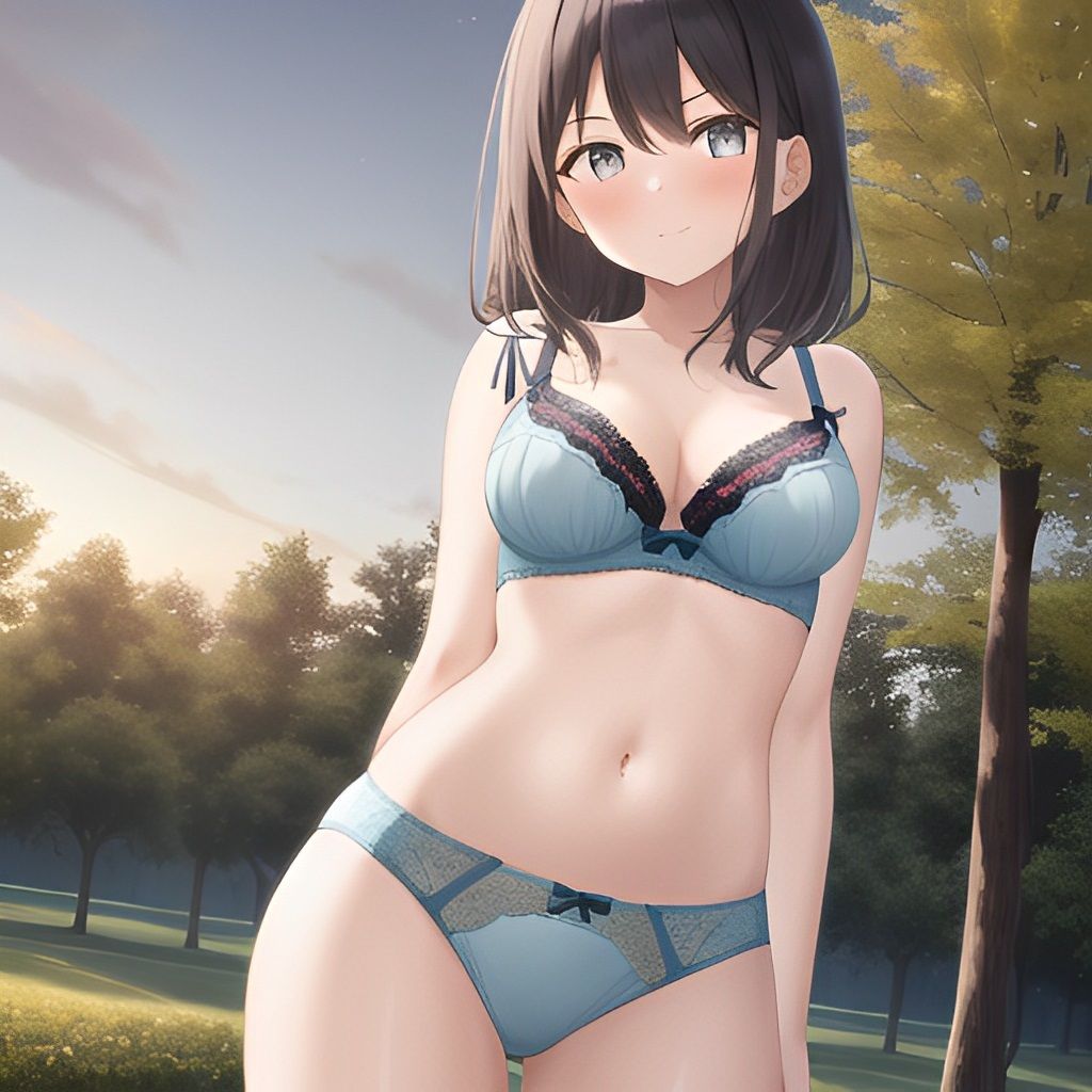 AIイラスト下着と秋冬01 サンプル3ページ目