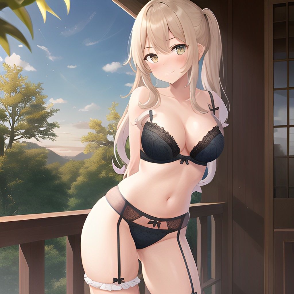 AIイラスト下着と秋冬01 サンプル4ページ目