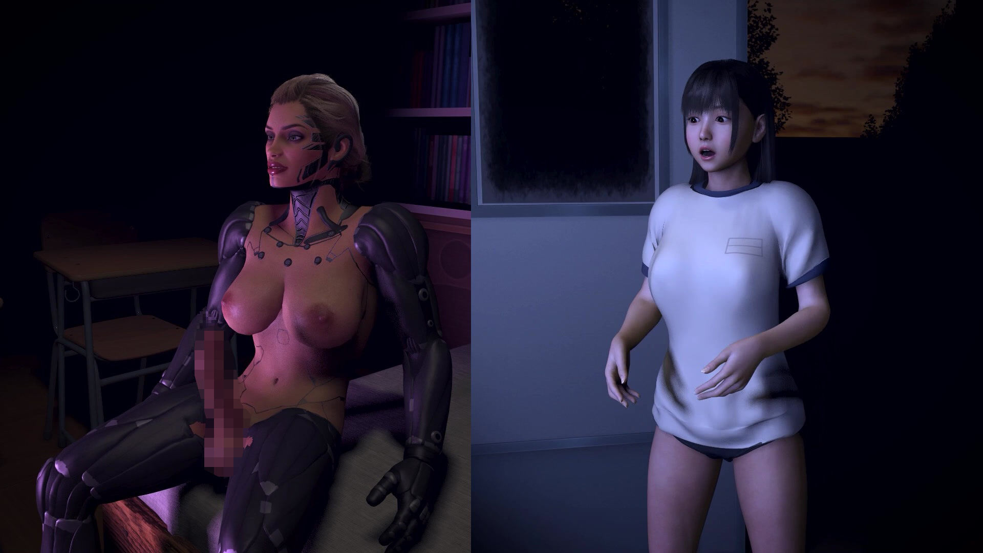 ぬるテカ・パイパン少女とセクサロイドの実験記録 サンプル1ページ目