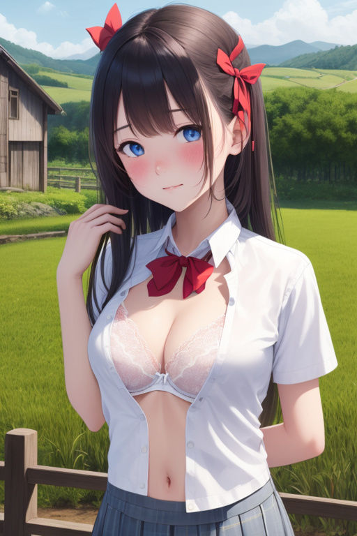 田舎で出会ったキレイなお姉さんと今からエロいことする サンプル6ページ目