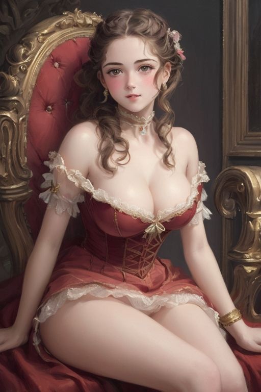 ビクトリアン美少女絵画 サンプル3ページ目